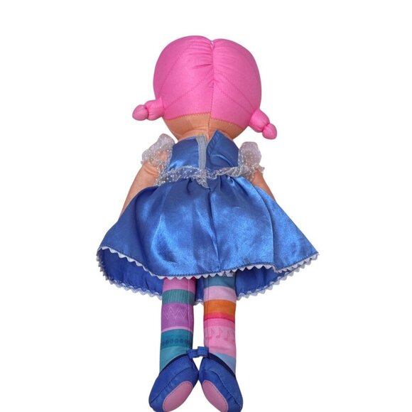 MOOSHKA Cloth Doll 15" Girl with Blue Satin Dress MGA Disney - Picture 2 of 15